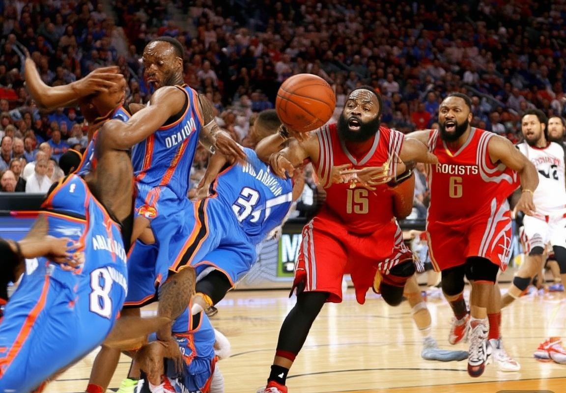 休斯顿火箭VS俄克拉荷马城雷霆：巅峰对决精彩瞬间回顾